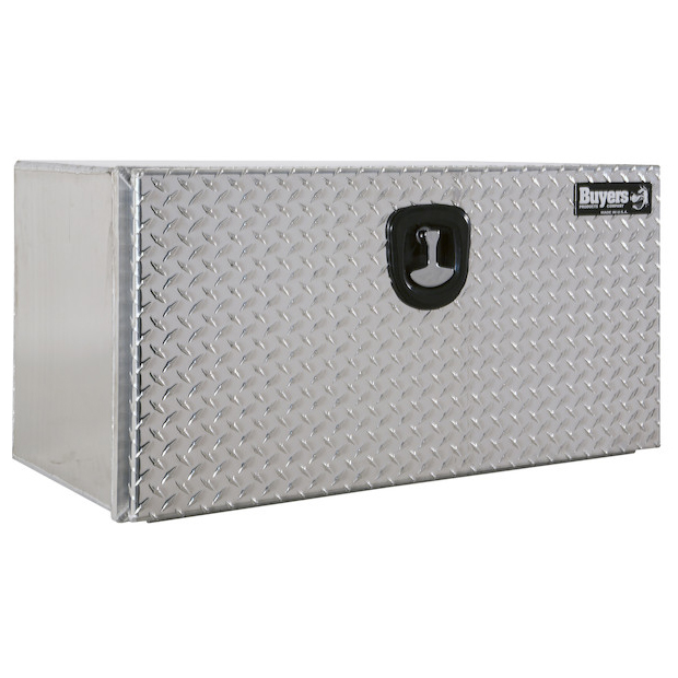Buyers 1706500 - Pro Series Smooth Aluminum Underbody Truck Box With Diamond Tread Door (18 x 18 x 24 Inches)