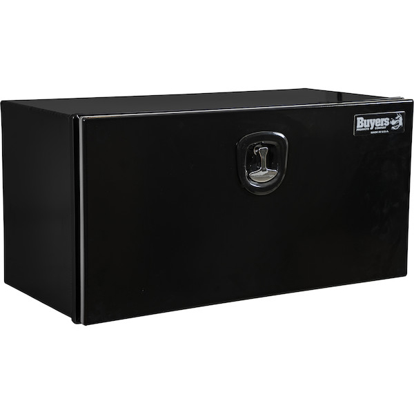 Buyers 1706965 - Black Pro Series Smooth Aluminum Underbody Truck Box (18 x 18 x 36 Inches)