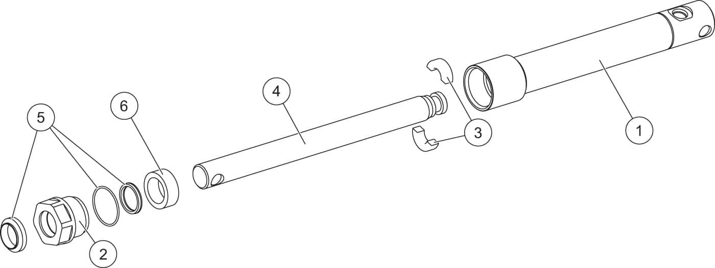 Homesteader Angle Ram Components Diagram
