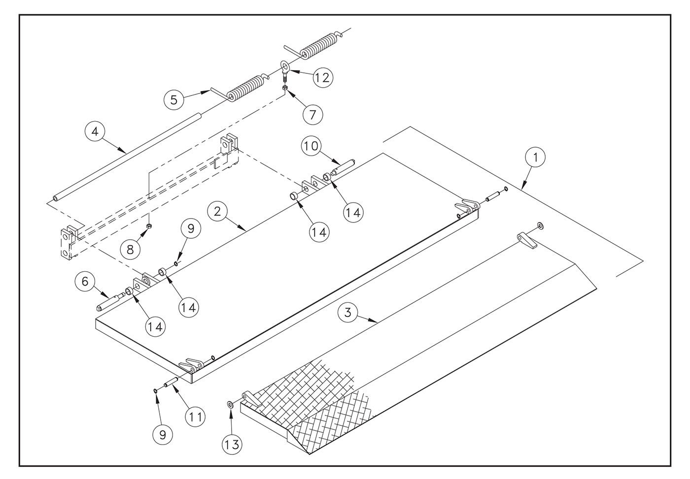 M25/30 Platform Assembly Diagram